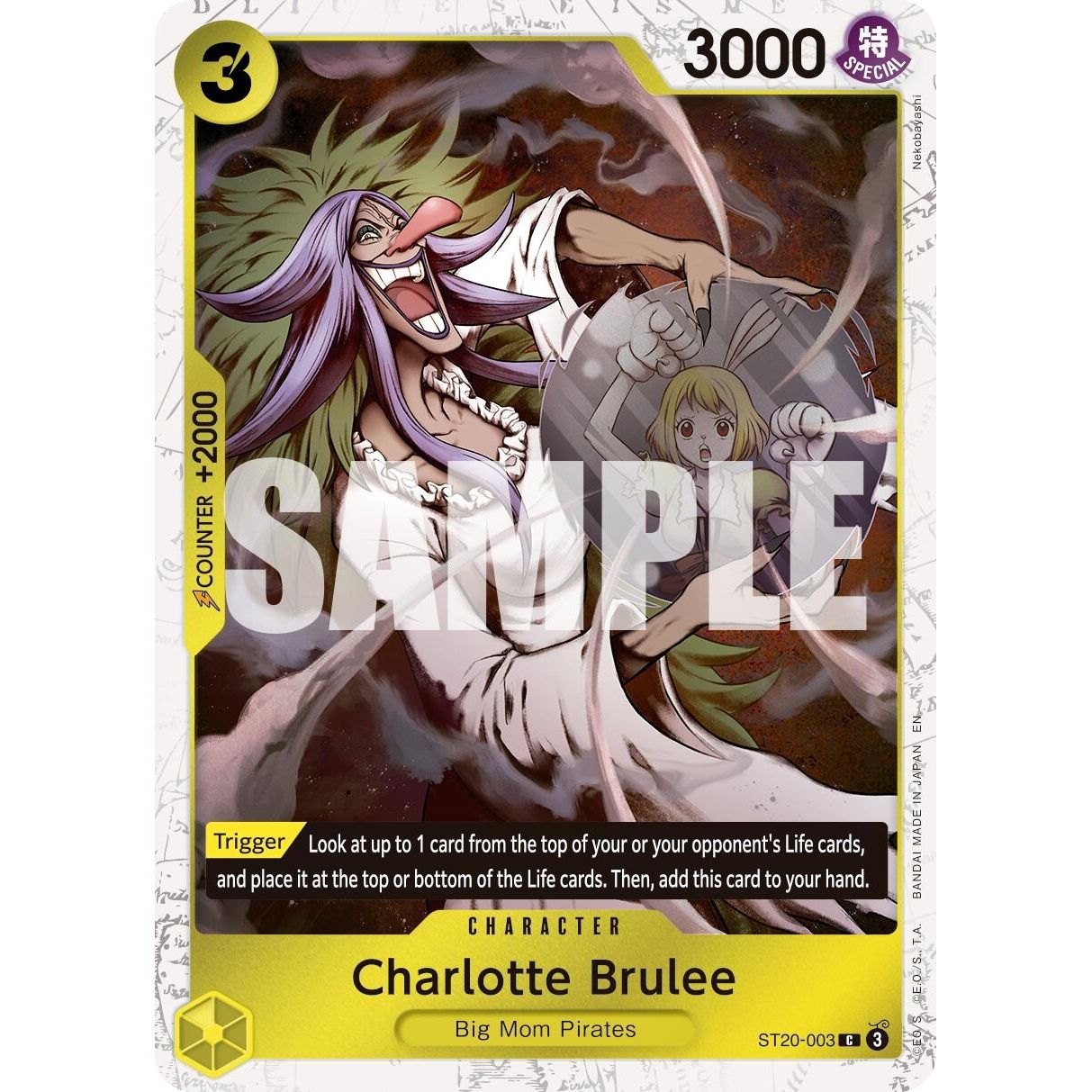 Image for Charlotte Brulee (Pirate Foil) (ST20-003) (PRB-02) - One Piece Card Game