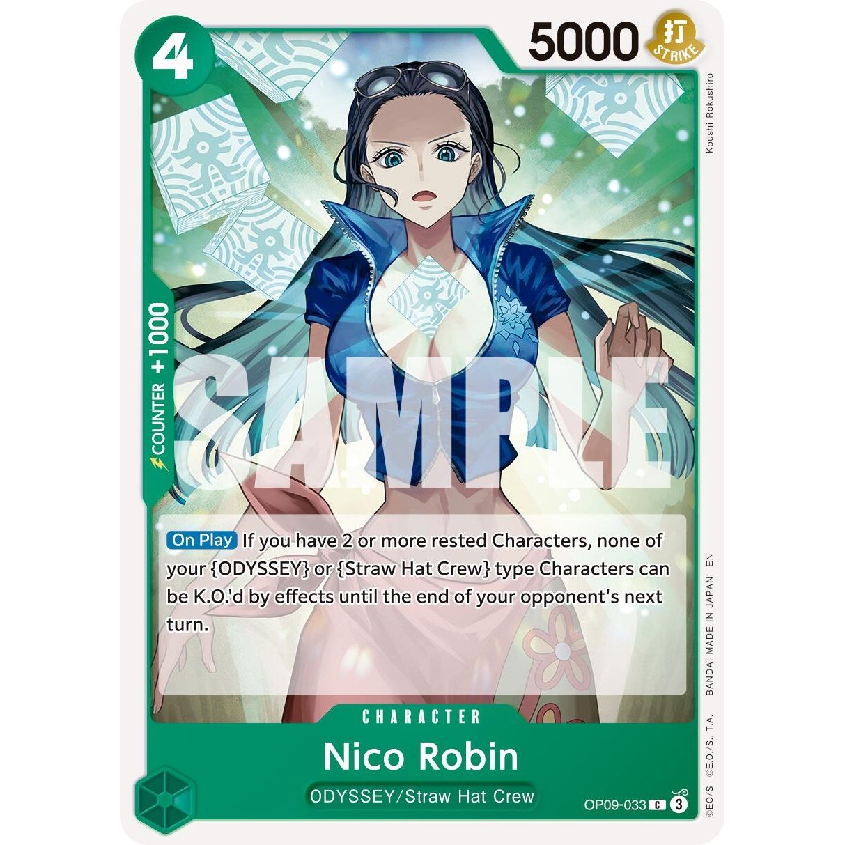 Image for Nico Robin - OP09-033 (Reprint) (OP09-033) (PRB-02) - One Piece Card Game