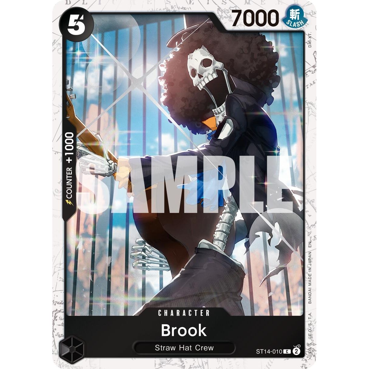 Image for Brook - ST14-010 (Pirate Foil) (ST14-010) (PRB-02) - One Piece Card Game