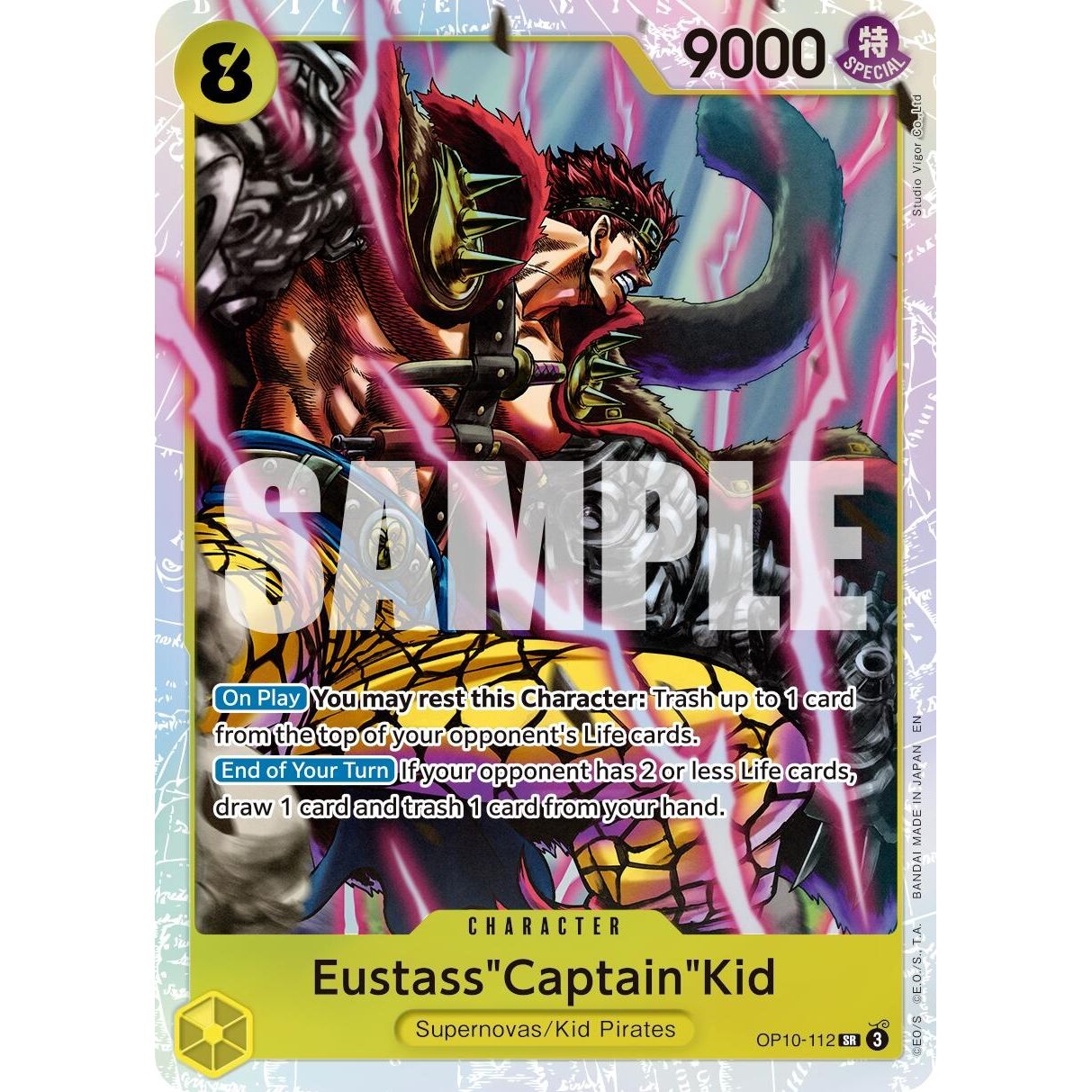 Image for Eustass"Captain"Kid (Reprint) (OP10-112) (PRB-02) - One Piece Card Game