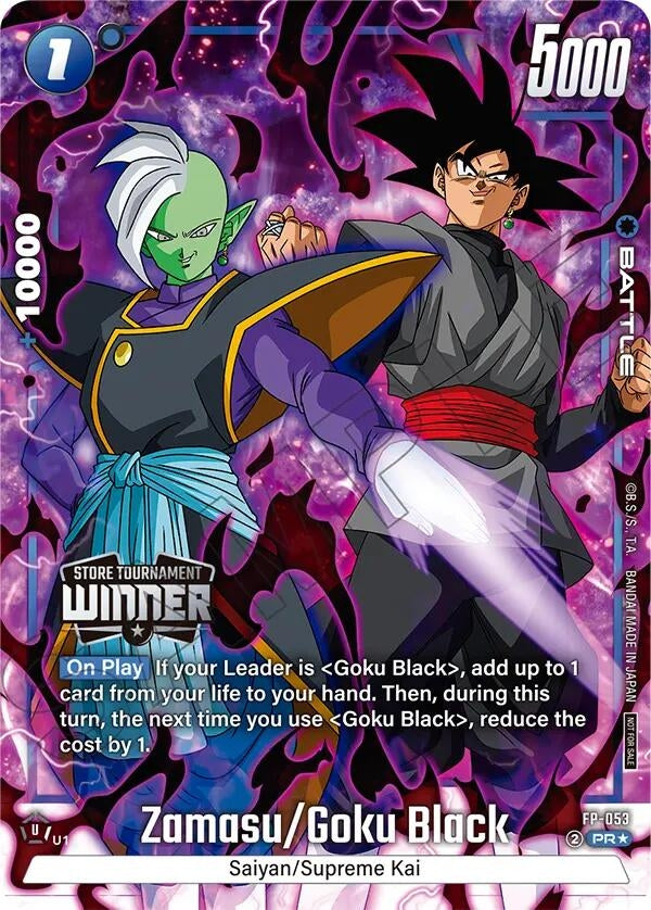 Image for Zamasu/Goku Black (Tournament Pack -Winner- 08) (FP-053) (DBSFW_TPR) - Dragon Ball Super: Fusion World