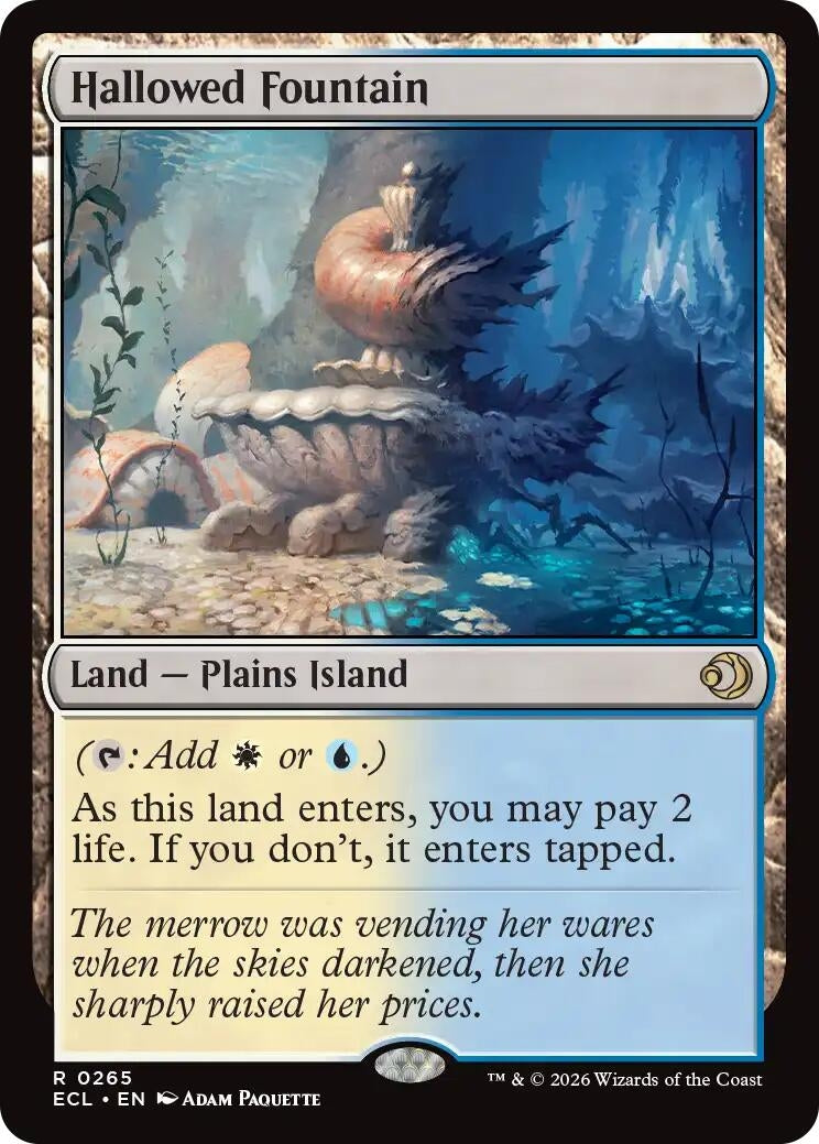 Hallowed Fountain (265) (ECL)