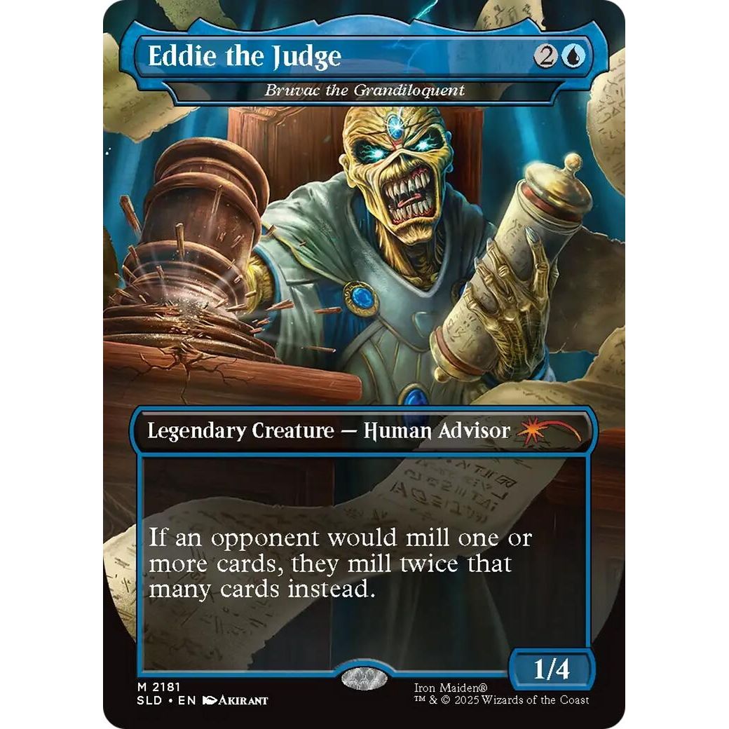 Image for Eddie the Judge - Bruvac the Grandiloquent (2181) (SLD) - Magic: The Gathering