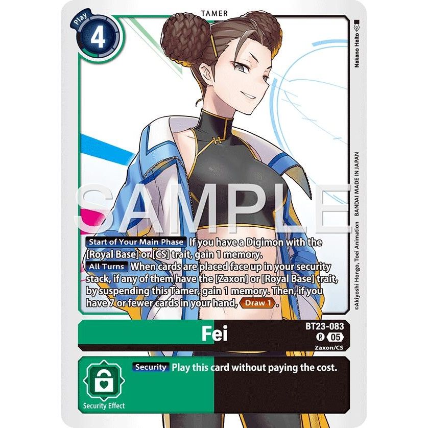 Image for Fei (BT23-083 R) (BT-23) - Digimon Card Game