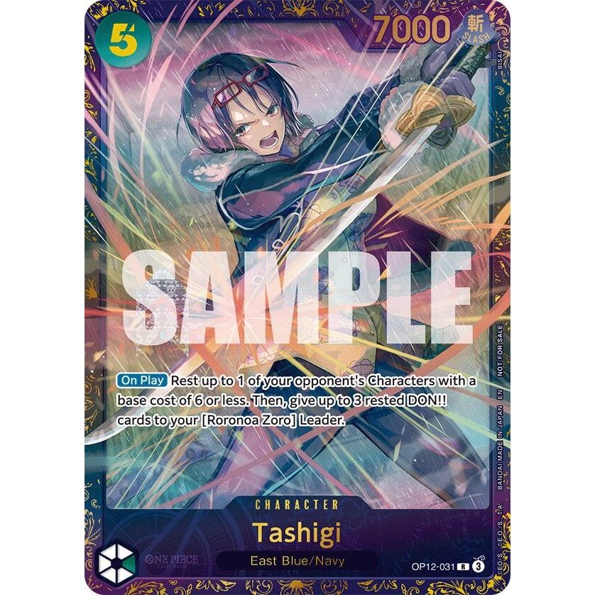 Image for Tashigi (Treasure Cup 2025) (OP12-031) (OP-PR) - One Piece Card Game