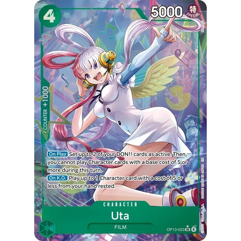 Image for Uta (Alternate Art) (OP13-023) (OP13) - One Piece Card Game