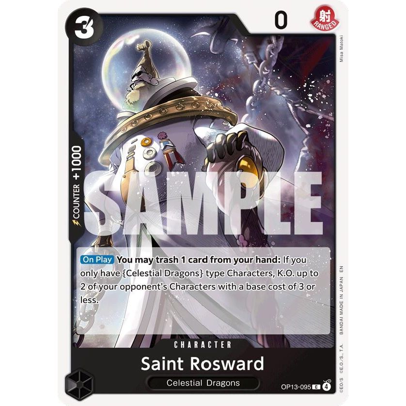 Image for Saint Rosward (OP13-095) (OP13) - One Piece Card Game