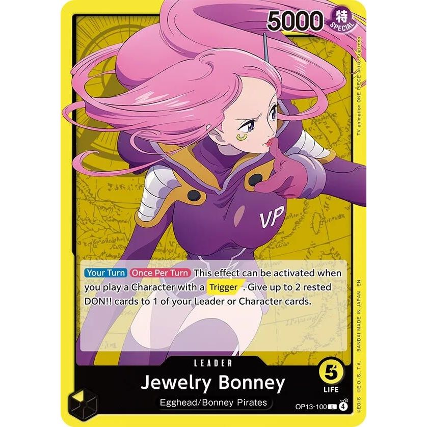 Image for Jewelry Bonney (100) (OP13-100) (OP13) - One Piece Card Game