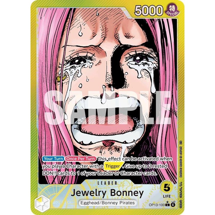 Image for Jewelry Bonney (100) (Alternate Art) (OP13-100) (OP13) - One Piece Card Game