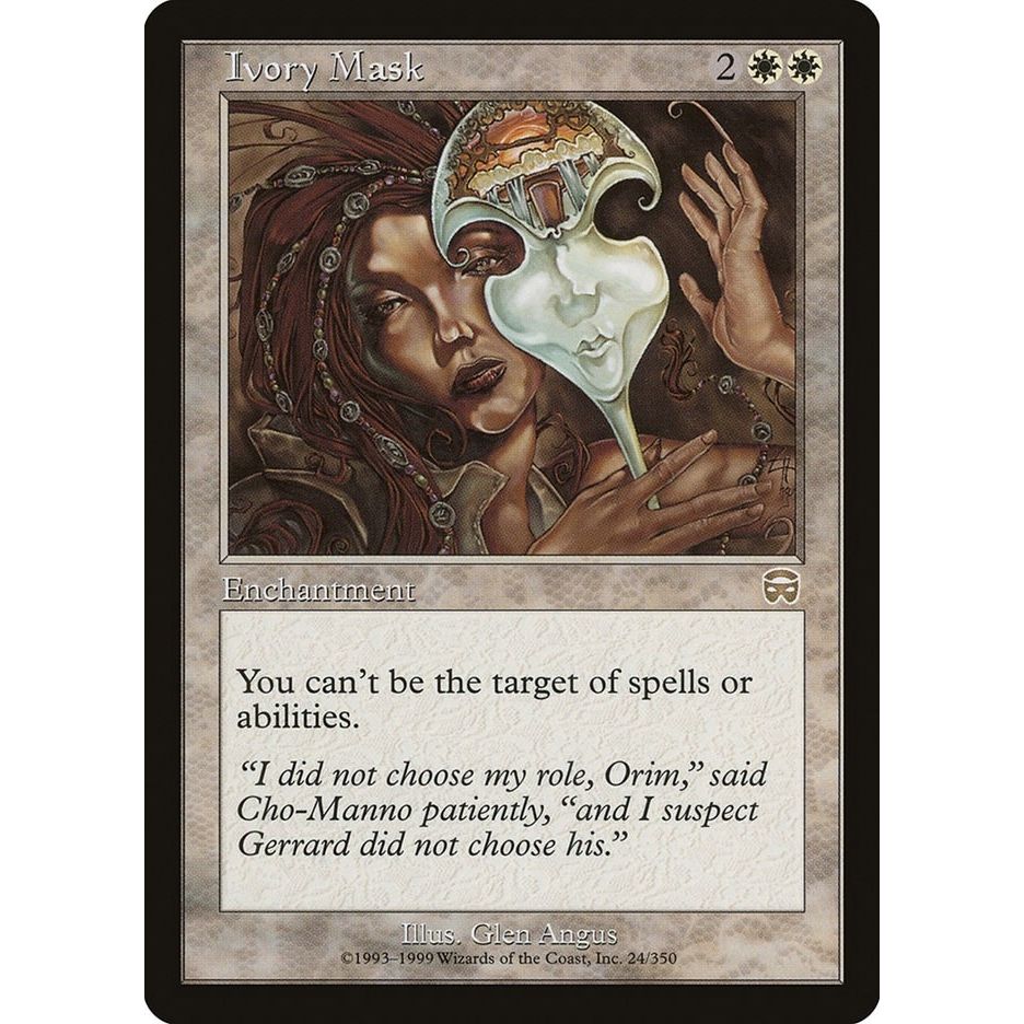 Image for Ivory Mask (24) (MMQ) - Magic: The Gathering