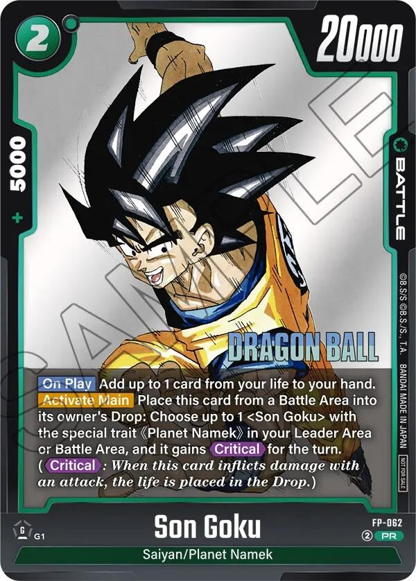 Image for Son Goku - FP-062 (FP-062) (DBSFW_PR) - Dragon Ball Super: Fusion World