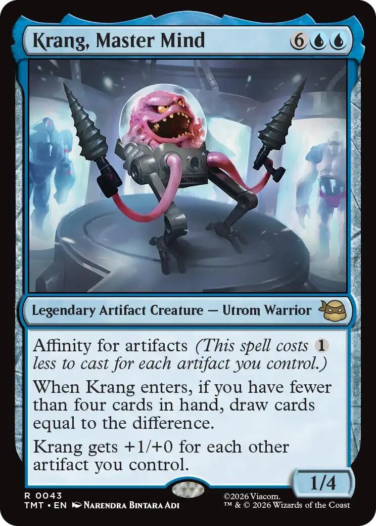 Krang, Master Mind (43) (TMT)