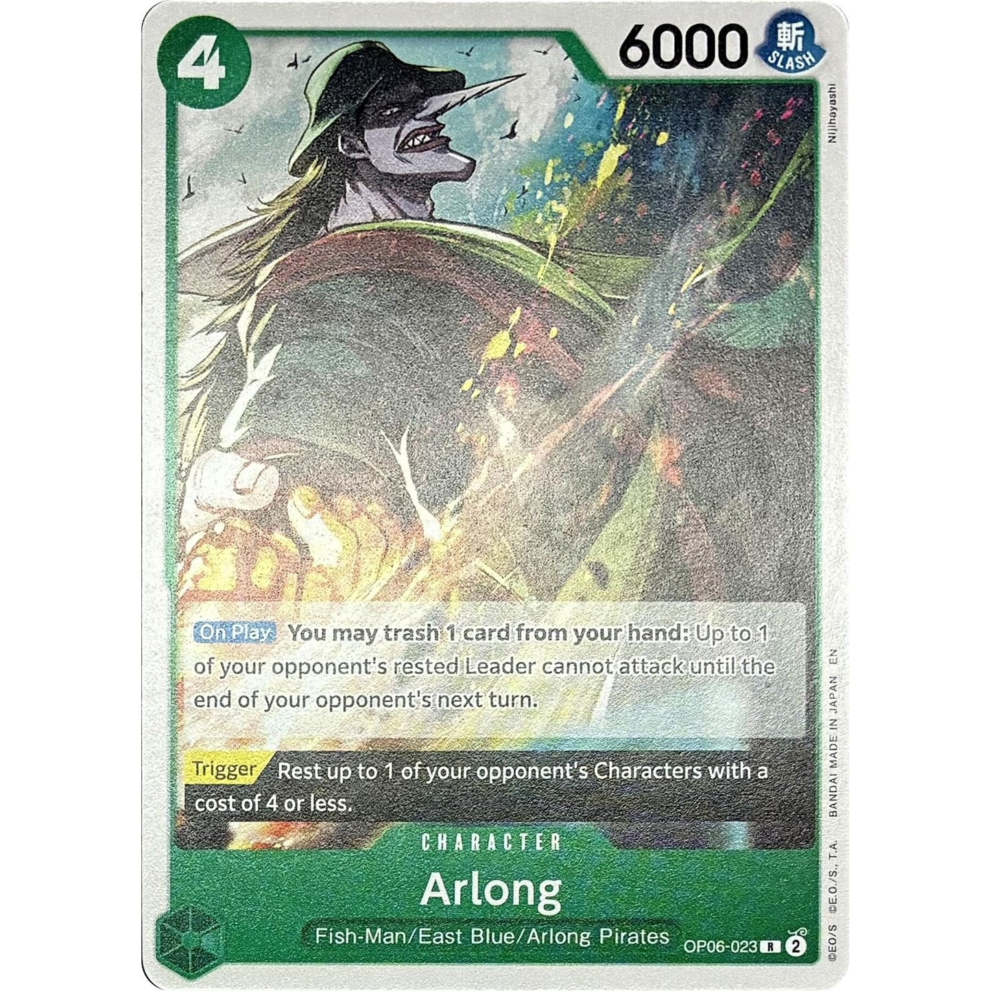 Image for Arlong - OP06-023 (OP06-023) (LT-01) - One Piece Card Game