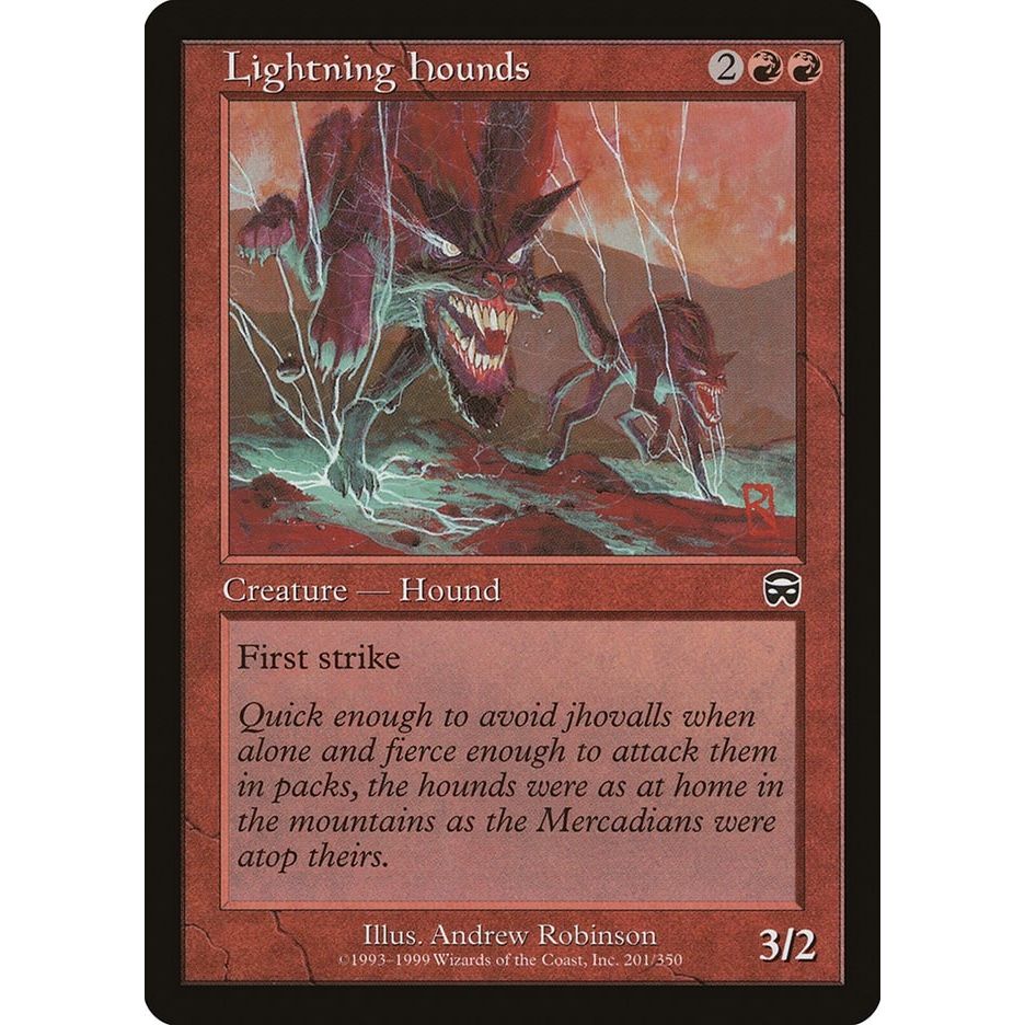 Image for Lightning Hounds (201) (MMQ) - Magic: The Gathering
