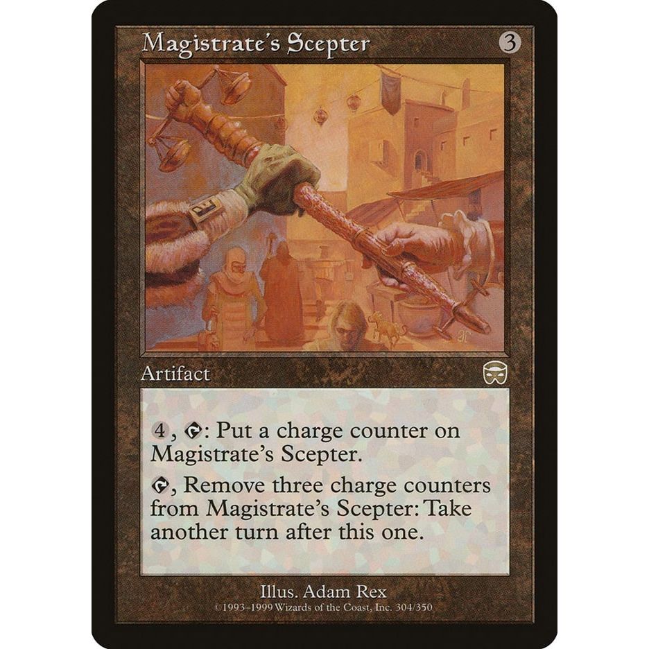 Image for Magistrate's Scepter (304) (MMQ) - Magic: The Gathering