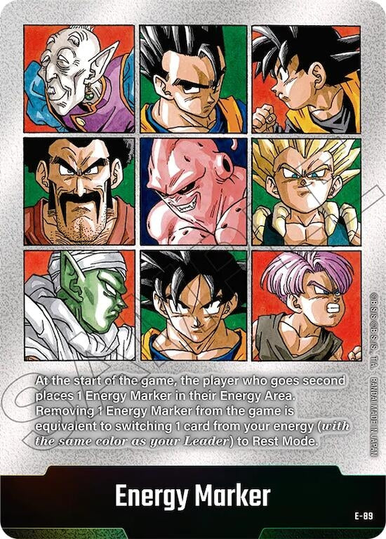 Image for Energy Marker (E-89) (E-89) (DBSFW_EM) - Dragon Ball Super: Fusion World