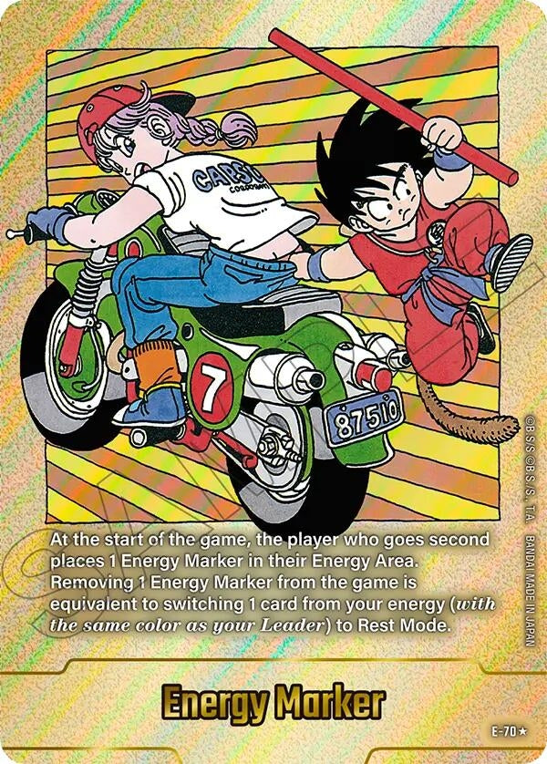 Image for Energy Marker (E-70) (Gold) (E-70) (DBSFW_EM) - Dragon Ball Super: Fusion World