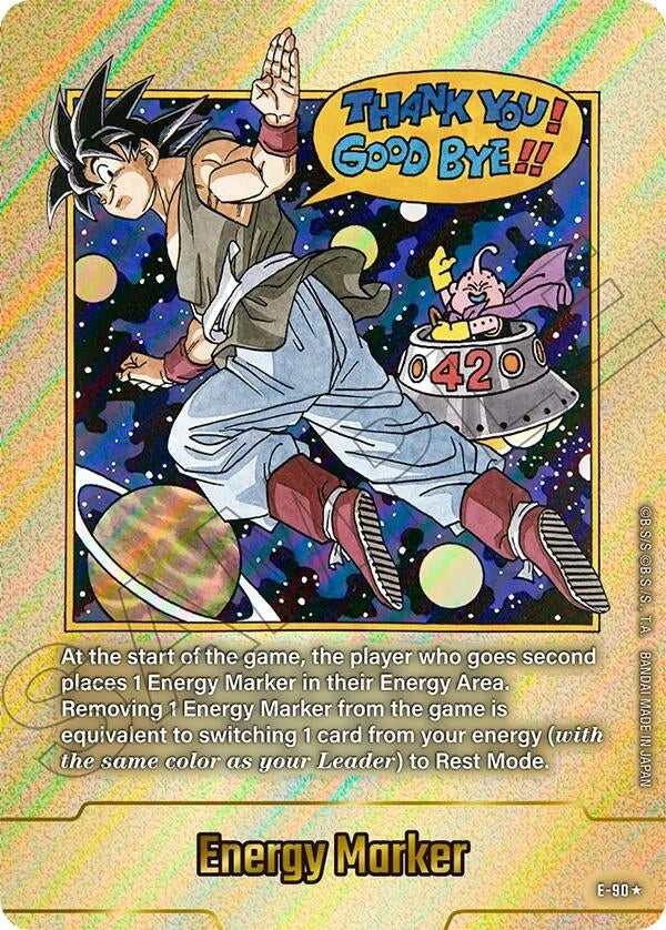 Image for Energy Marker (E-90) (Gold) (E-90) (DBSFW_EM) - Dragon Ball Super: Fusion World