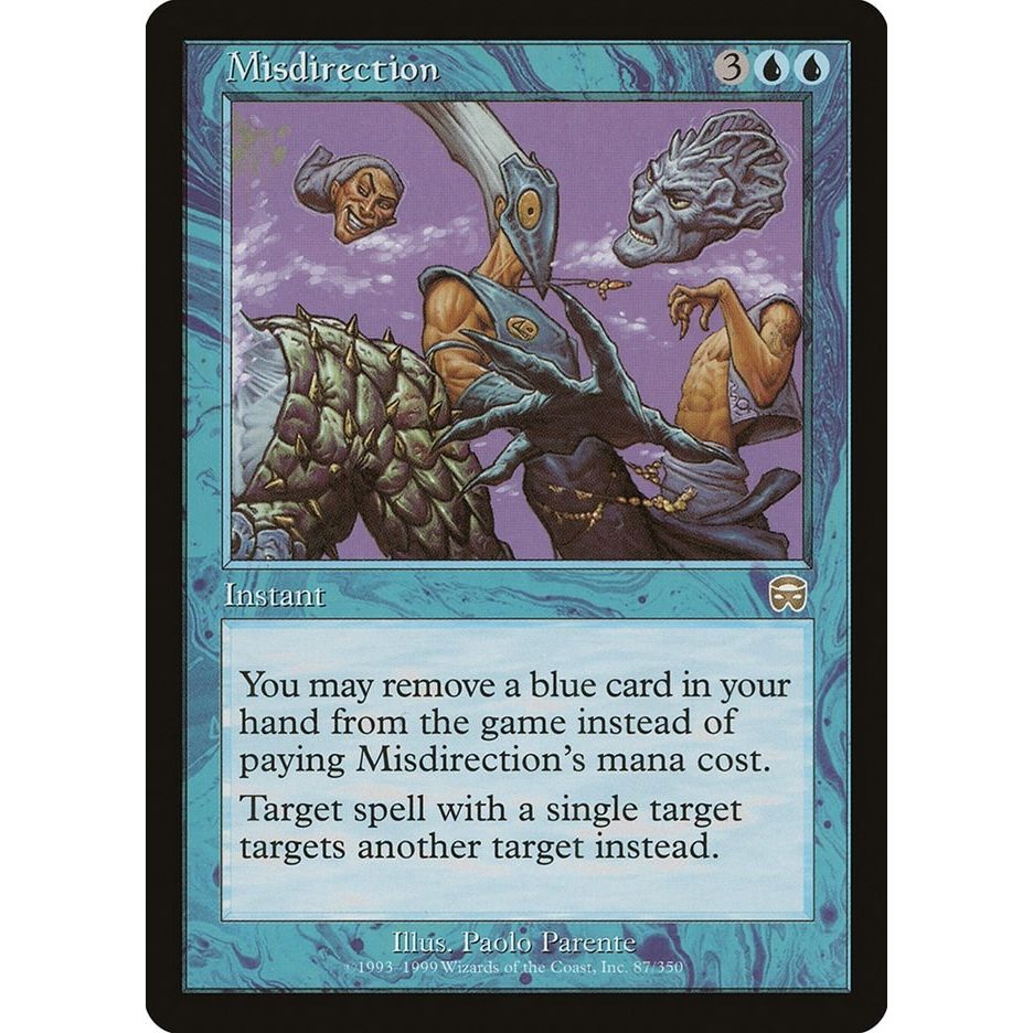 Image for Misdirection (87) (MMQ) - Magic: The Gathering