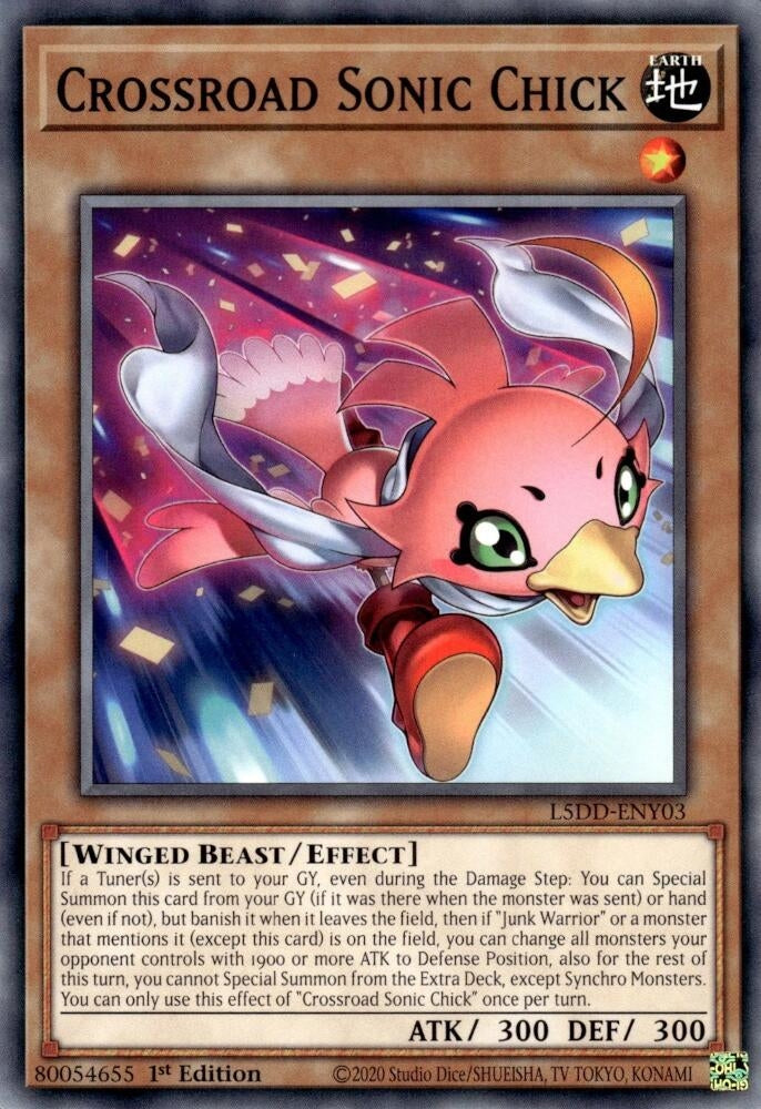 Image for Crossroad Sonic Chick (L5DD-ENY03) (L5DD) - YuGiOh