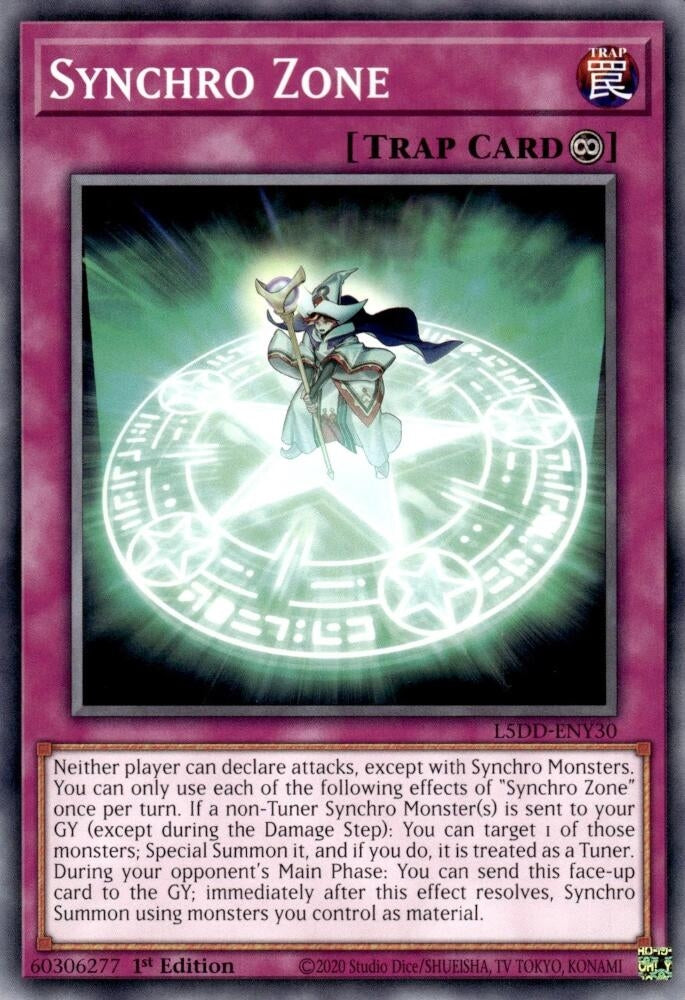 Image for Synchro Zone (L5DD-ENY30) (L5DD) - YuGiOh