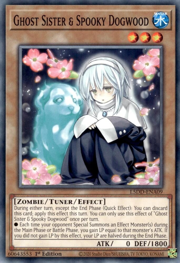 Image for Ghost Sister & Spooky Dogwood (L5DD-ENA09) (L5DD) - YuGiOh