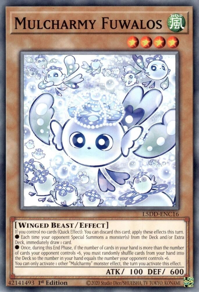 Image for Mulcharmy Fuwalos (L5DD-ENC16) (L5DD) - YuGiOh