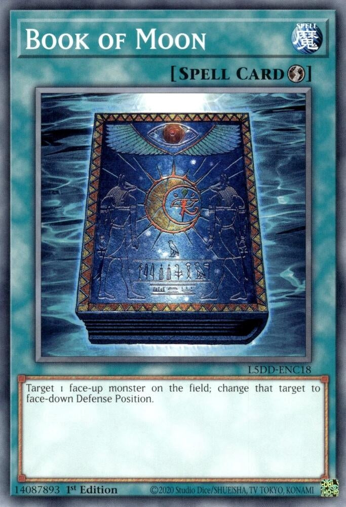 Image for Book of Moon (L5DD-ENC18) (L5DD) - YuGiOh