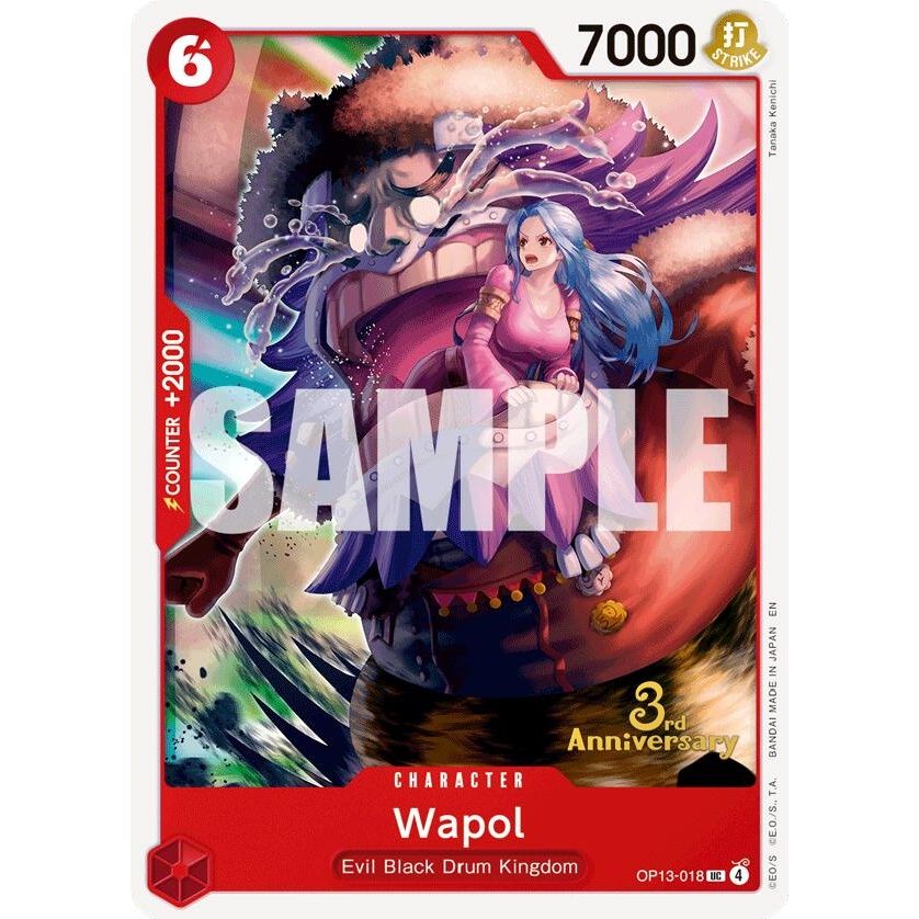 Image for Wapol (OP13-018) (OP13 ANN) - One Piece Card Game