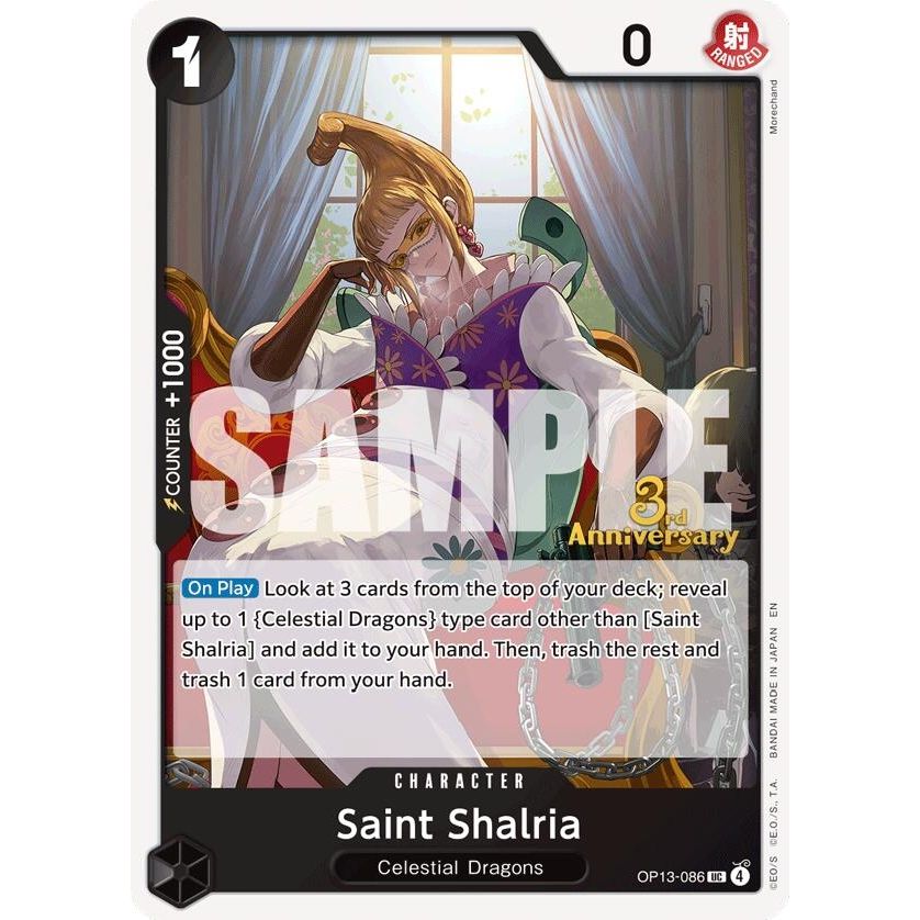 Image for Saint Shalria (OP13-086) (OP13 ANN) - One Piece Card Game