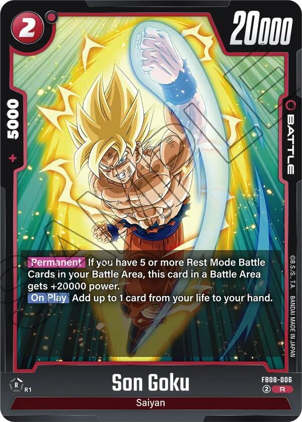 Image for Son Goku - FB08-006 (FB08-006) (FB08) - Dragon Ball Super: Fusion World