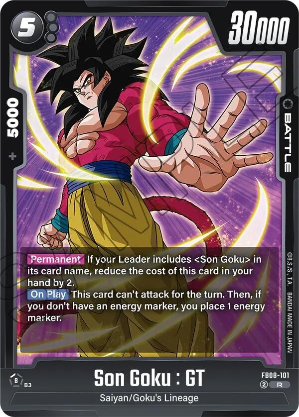 Image for Son Goku : GT (FB08-101) (FB08) - Dragon Ball Super: Fusion World