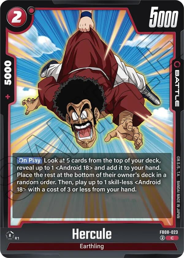 Image for Hercule (FB08-023) (FB08) - Dragon Ball Super: Fusion World