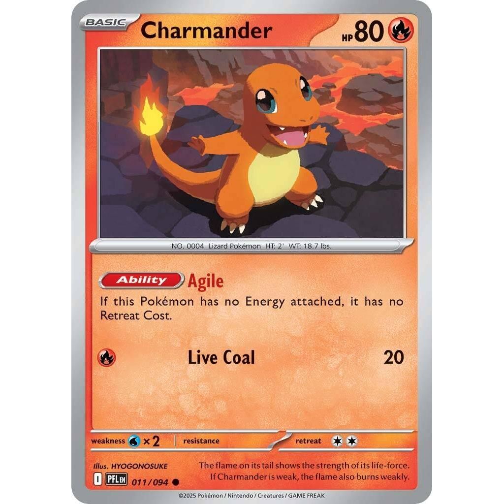 Image for Charmander (011/094) (PFL) - Pokemon
