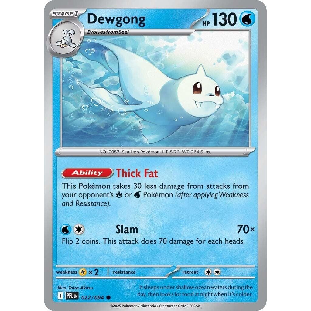 Image for Dewgong (022/094) (PFL) - Pokemon