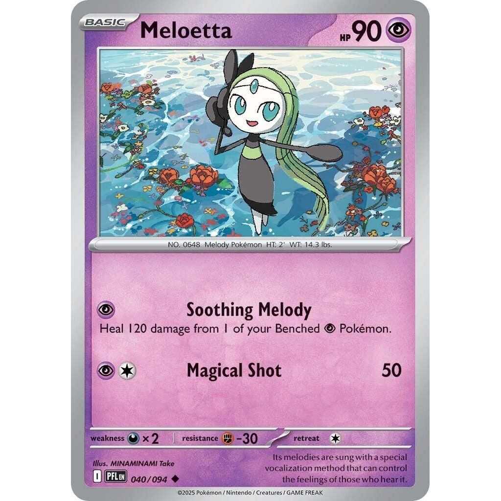 Image for Meloetta (040/094) (PFL) - Pokemon