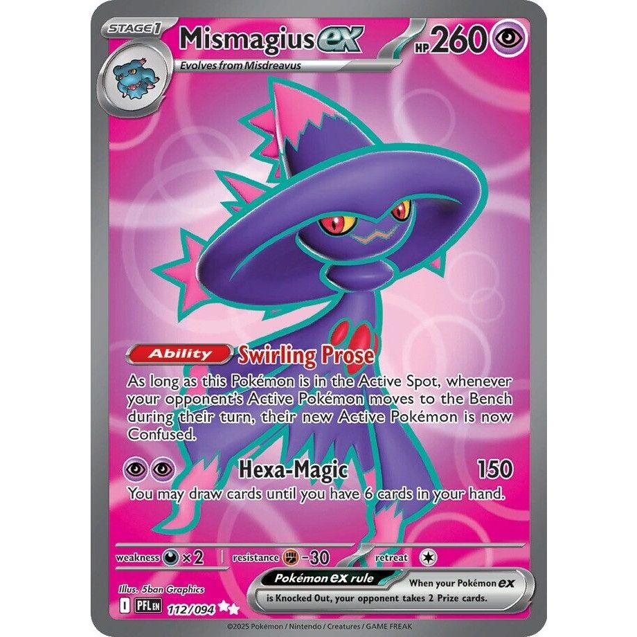 Image for Mismagius ex (112/094) (PFL) - Pokemon