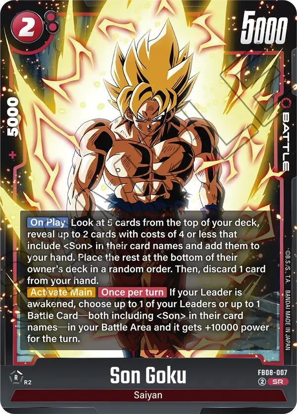 Image for Son Goku - FB08-007 (FB08-007) (FB08) - Dragon Ball Super: Fusion World