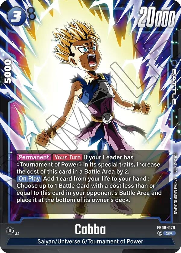 Image for Cabba - FB08-029 (FB08-029) (FB08) - Dragon Ball Super: Fusion World