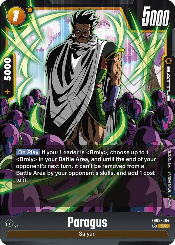 Image for Paragus - FB08-084 (FB08-084) (FB08) - Dragon Ball Super: Fusion World