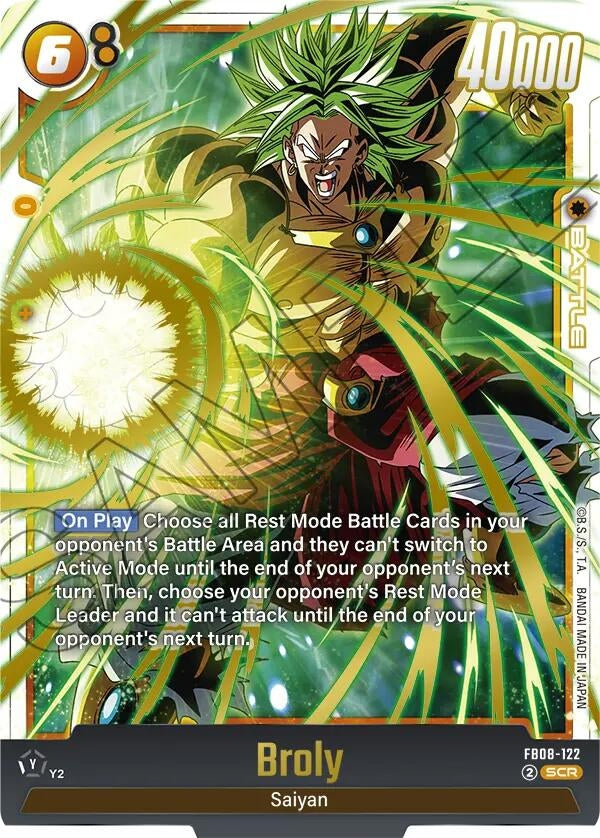 Image for Broly - FB08-122 (FB08-122) (FB08) - Dragon Ball Super: Fusion World