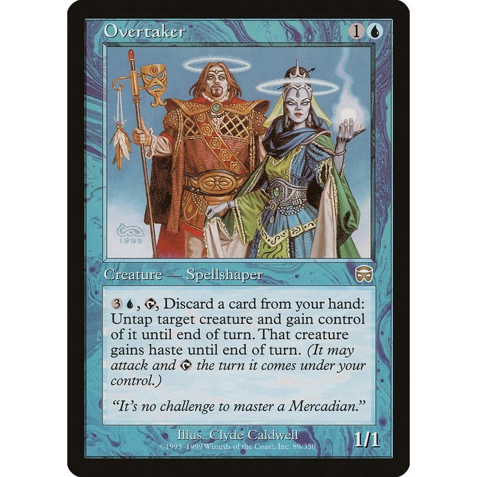 Image for Overtaker (89) (MMQ) - Magic: The Gathering