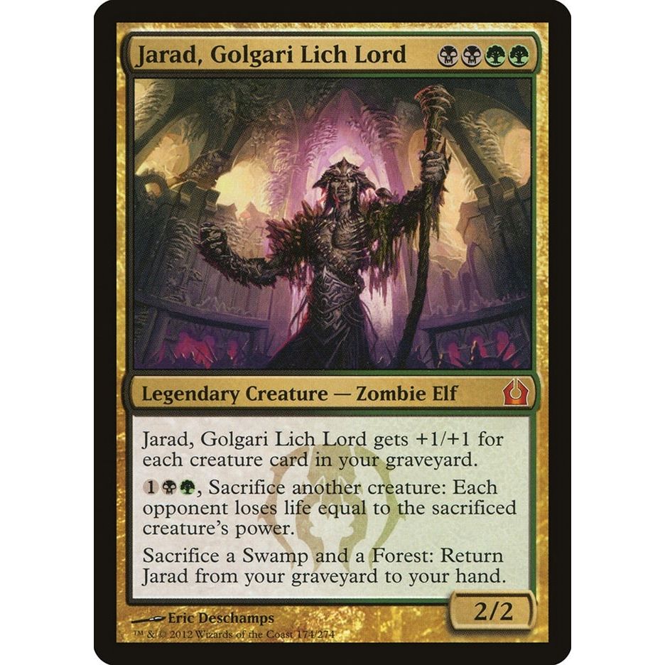 Image for Jarad, Golgari Lich Lord (174) (RTR) - Magic: The Gathering