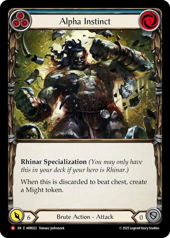 Image for Alpha Instinct (ARR022) - Flesh and Blood TCG
