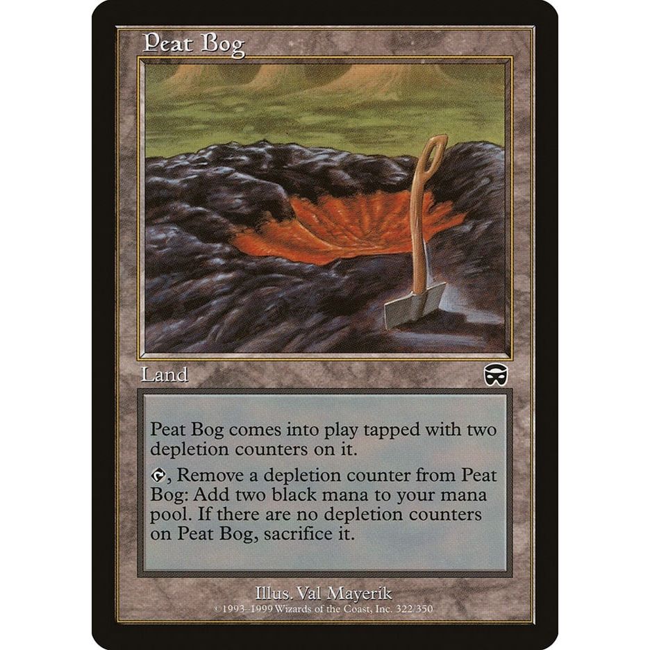 Image for Peat Bog (322) (MMQ) - Magic: The Gathering