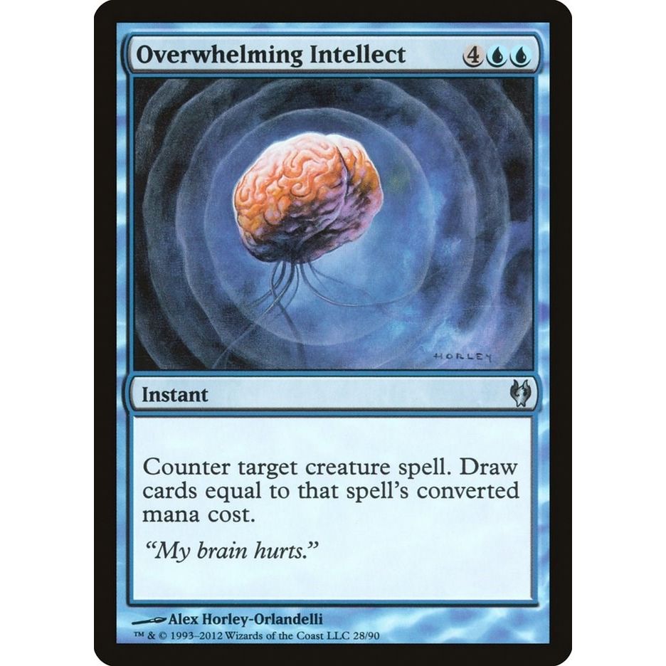 Image for Overwhelming Intellect (28) (DDJ) - Magic: The Gathering