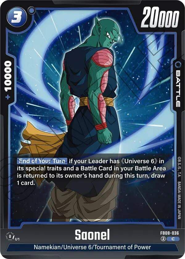 Image for Saonel (FB08-036) (FB08) - Dragon Ball Super: Fusion World