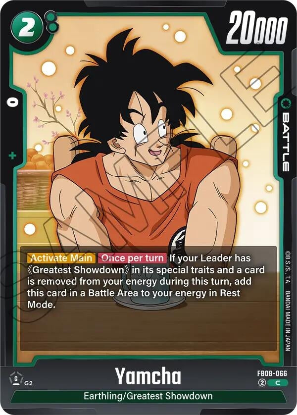 Image for Yamcha (FB08-066) (FB08) - Dragon Ball Super: Fusion World