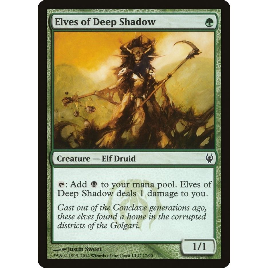 Image for Elves of Deep Shadow (47) (DDJ) - Magic: The Gathering