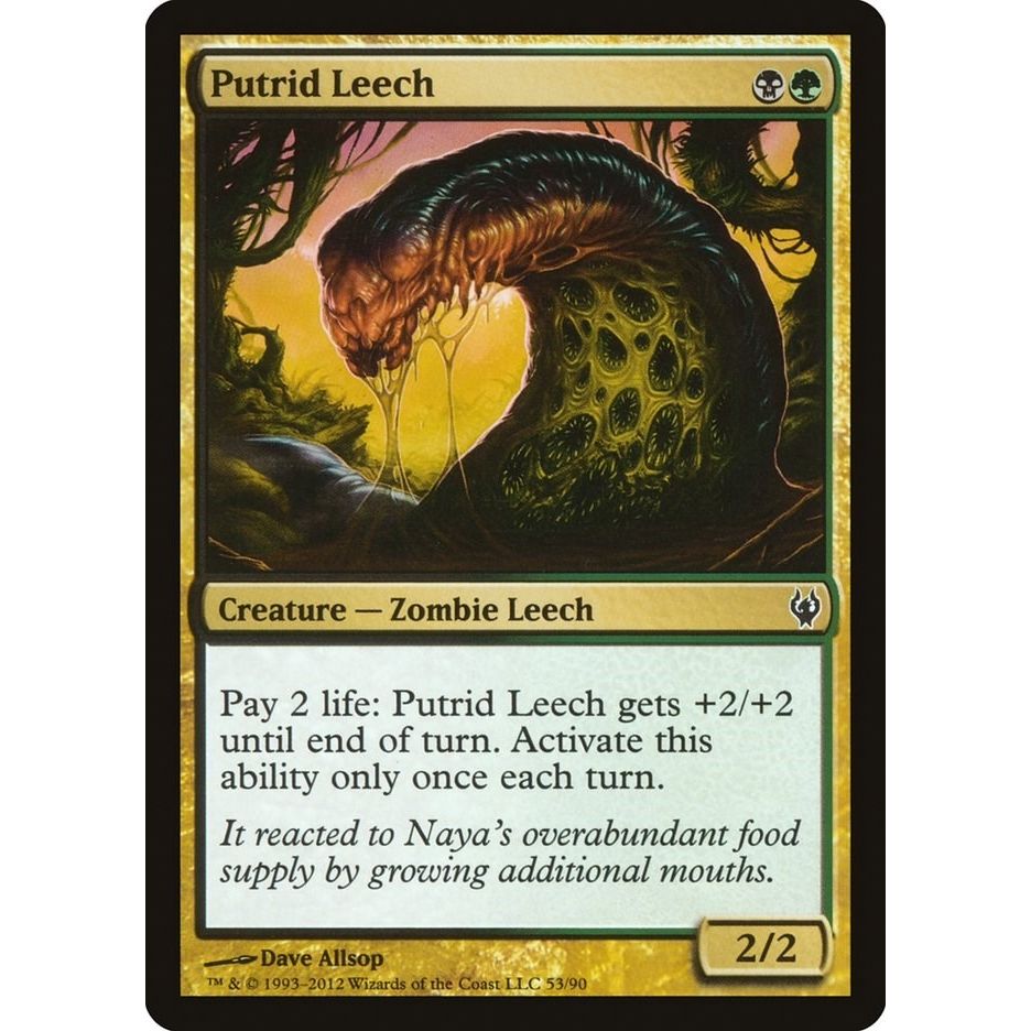 Image for Putrid Leech (53) (DDJ) - Magic: The Gathering